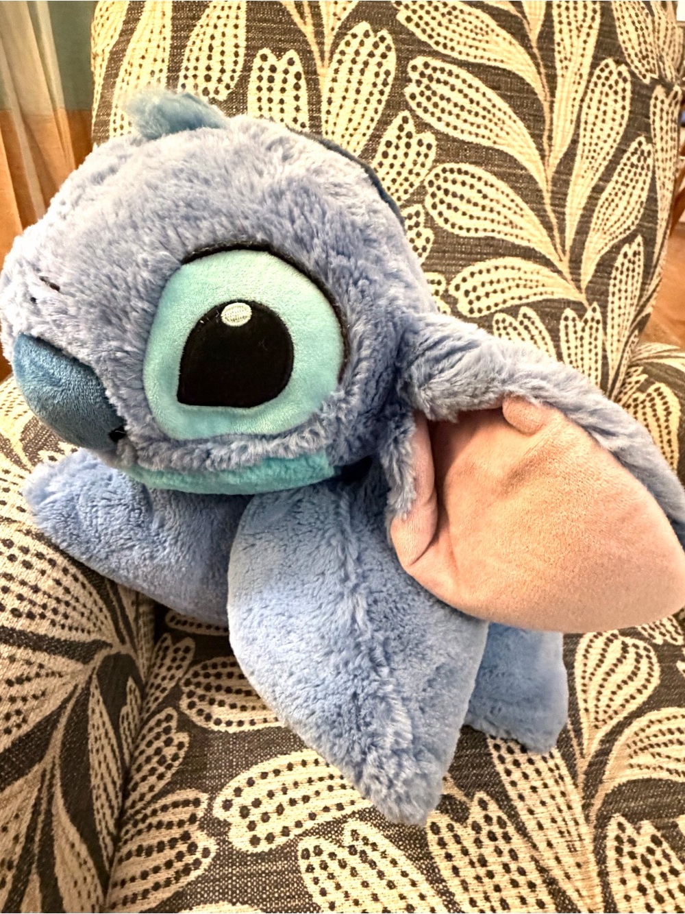 Disney Parks 16” Stitch Pillow Pe